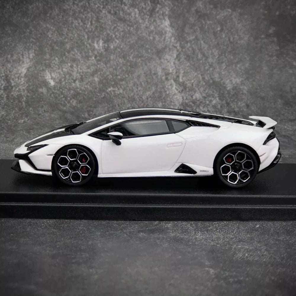 [Look Smart] 1:43 Lamborghini 2022 Huracan LP640-2 Tecnica bianco modellino di auto resina