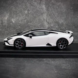 [Look Smart] 1:43 Lamborghini 2022 Huracan LP640-2 Tecnica White Model Car Resin