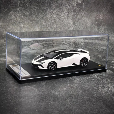 [Look Smart] 1:43 Lamborghini 2022 Huracan LP640-2 Tecnica wit modelauto Hars