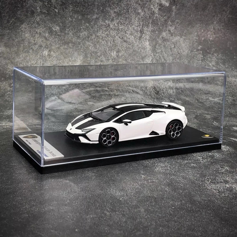 [Look Smart] 1:43 Lamborghini 2022 Huracan LP640-2 Tecnica bianco modellino di auto resina