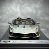 [Look Smart] 1:43 Lamborghini 2023 Autentica Gray Model Car Resin