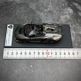 [Look Smart] 1:43 Lamborghini 2023 Autentica Gray Model Car Resin