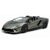 [Look Smart] 1:43 Lamborghini 2023 Autentica Gray Model Car Resin
