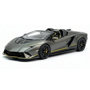 [Look Smart] 1:43 Lamborghini 2023 Autentica Gray Model Car Resin