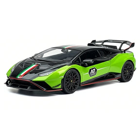 [Look Smart] 1:43 Lamborghini 2023 Huracan STO SC 10th Anniversary Model Car Resin