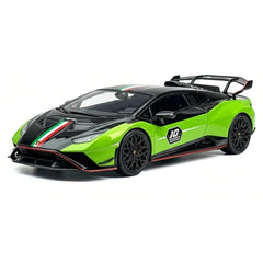 [Look Smart] 1:43 Lamborghini 2023 Huracan STO SC 10th Anniversary Model Car Resin