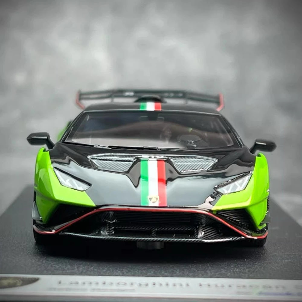 [Look Smart] 1:43 Lamborghini 2023 Huracan STO SC 10th Anniversary Model Car Resin