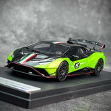 [Look Smart] 1:43 Lamborghini 2023 Huracan STO SC 10th Anniversary Model Car Resin