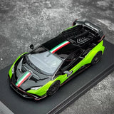 [Look Smart] 1:43 Lamborghini 2023 Huracan STO SC 10th Anniversary Model Car Resin