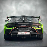 [Look Smart] 1:43 Lamborghini 2023 Huracan STO SC 10th Anniversary Model Car Resin