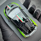 [Look Smart] 1:43 Lamborghini 2023 Huracan STO SC 10th Anniversary Model Car Resin