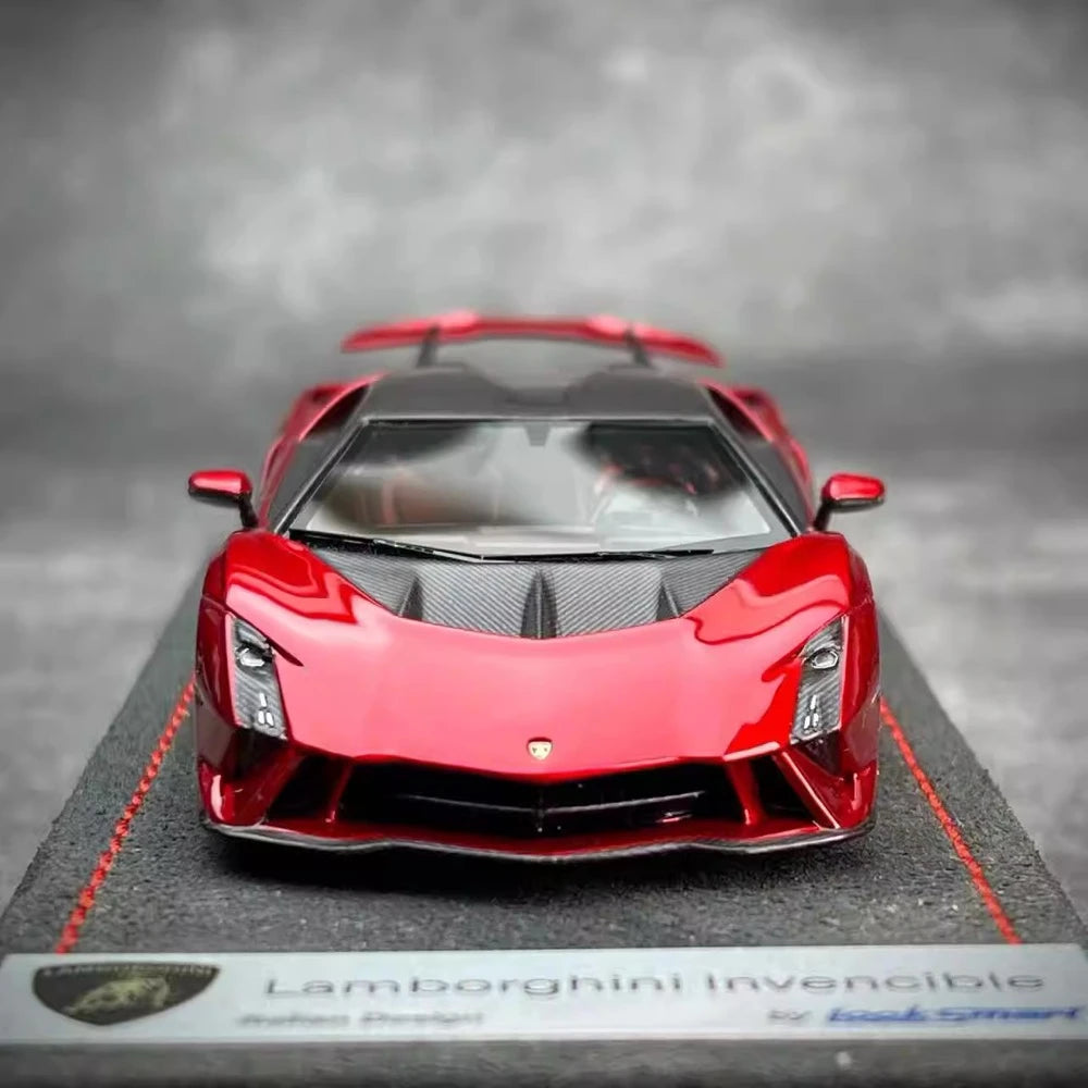 [Look Smart] 1:43 Lamborghini 2023 Invencible Red Model Car Resin