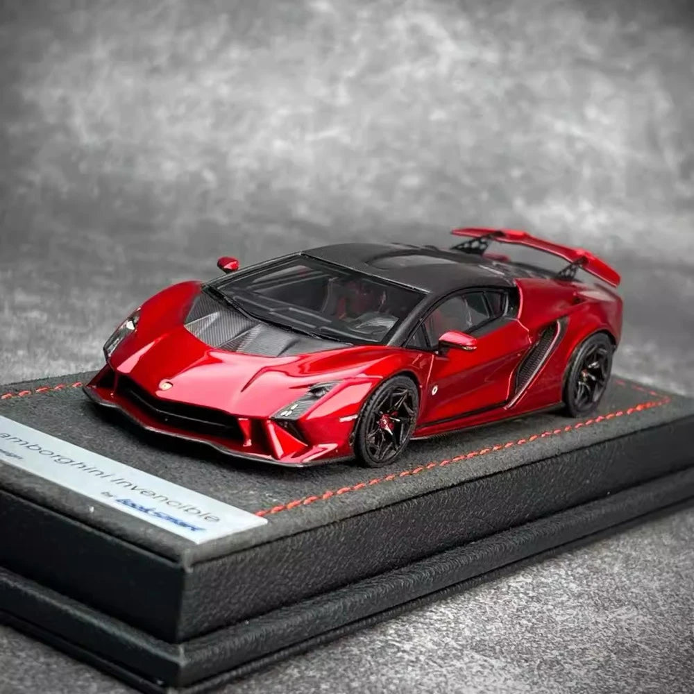 [Look Smart] 1:43 Lamborghini 2023 Invencible Red Model Car Resin