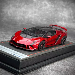 [Look Smart] 1:43 Lamborghini 2023 Invencible Red Model Car Resin