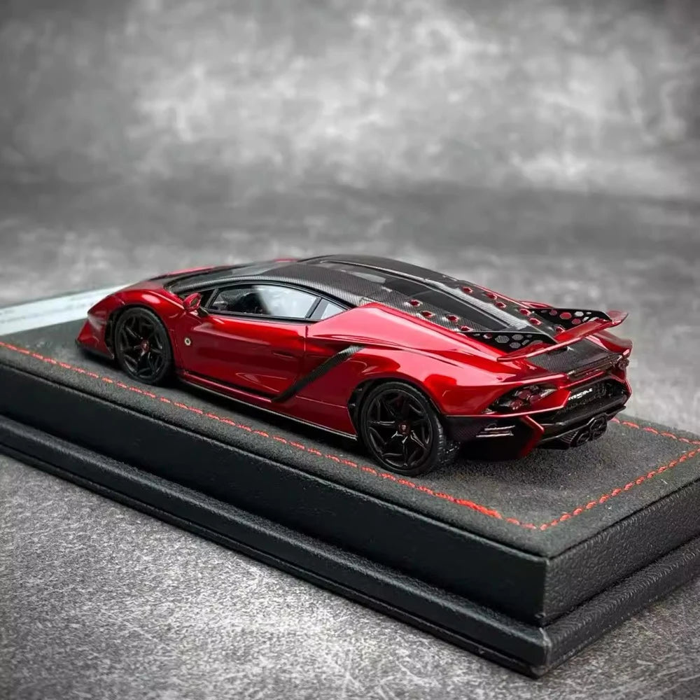 [Look Smart] 1:43 Lamborghini 2023 Invencible Red Model Car Resin