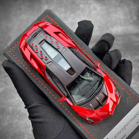 [Look Smart] 1:43 Lamborghini 2023 Invencible rood modelauto Hars