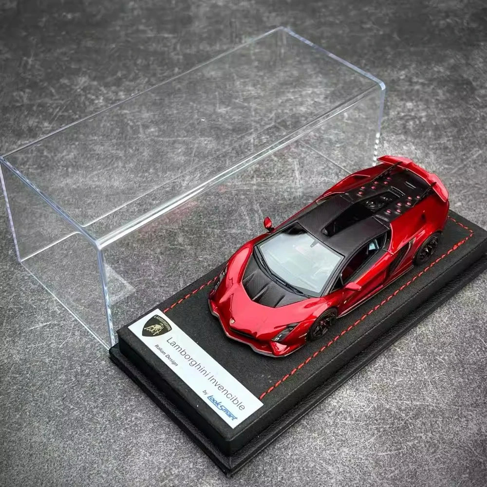 [Look Smart] 1:43 Lamborghini 2023 Invencible Red Model Car Resin