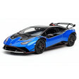 [Look Smart] 1:43 Lamborghini 2024 Huracan STJ Coupe blå modellbil harts