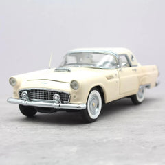 [MBI] 1:24 Ford 1956 Thunderbird White Model Car Die-Cast