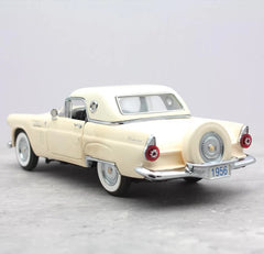 [MBI] 1:24 Ford 1956 Thunderbird White Model Car Die-Cast