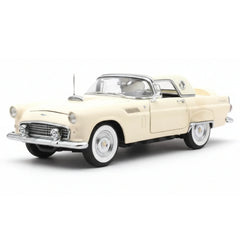 [MBI] 1:24 Ford 1956 Thunderbird White Model Car Die-Cast
