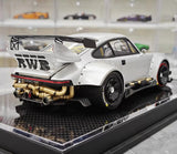 [MCM] 1:18 Porsche 1990 964 RWB Widebody Silver Model Car Resin