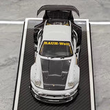 [MCM] 1:18 Porsche 1990 964 RWB Widebody White Model Car Resin