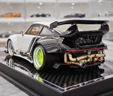 [MCM] 1:18 Porsche 1990 964 RWB Widebody White Model Car Resin