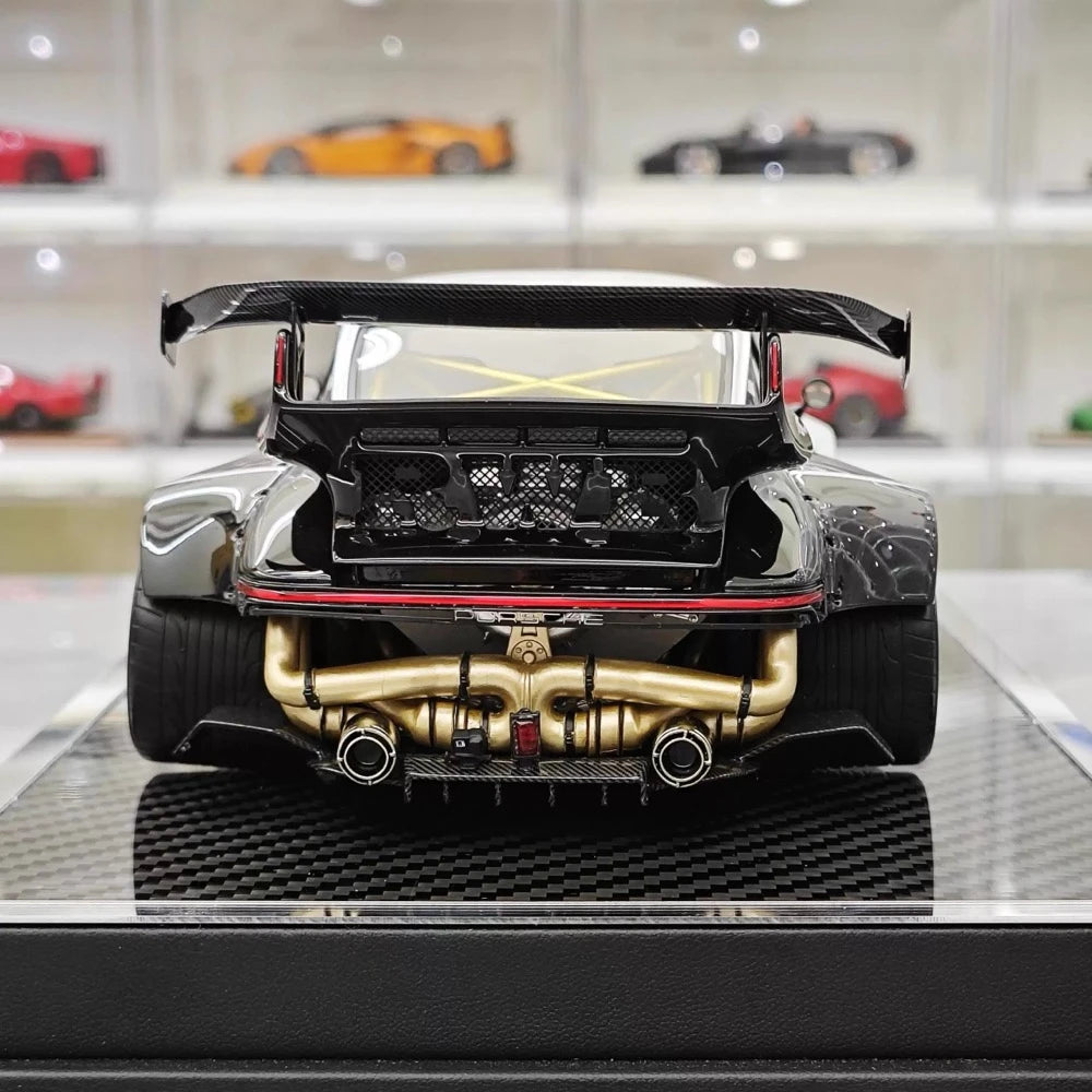 [MCM] 1:18 Porsche 1990 964 RWB Widebody bianco modellino di auto resina