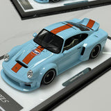 MCM Porsche 2023 911 Singer DLS Turbo Gulf Low Wing 1:18 – Verzamelbare resin modelresin