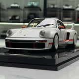 MCM Porsche 2023 911 Singer DLS Turbo Pearl White 1:18 – Resina de Modelo de Resina de Coleção