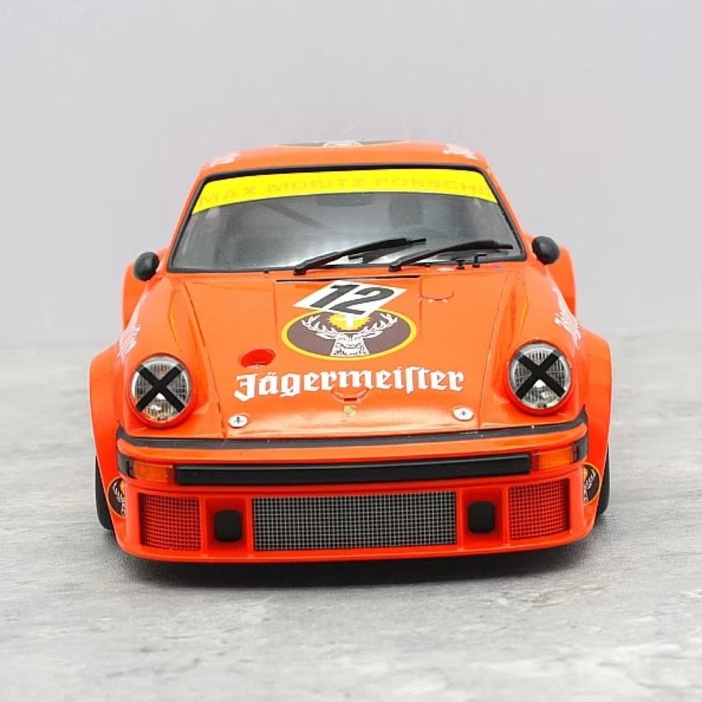 [Minichamps] 1:18 Porsche 1976 934 Jagermeister #12 voiture miniature Die-Cast