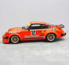 [Minichamps] 1:18 Porsche 1976 934 Jagermeister #12 voiture miniature Die-Cast