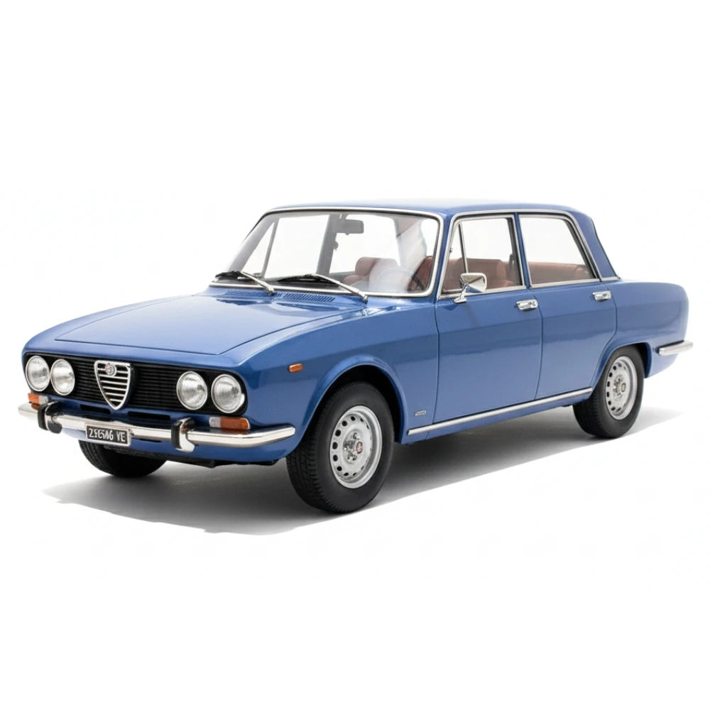 [MITICA] 1:18 Alfa Romeo 1750 Berlina Blue Model Car Die-Cast