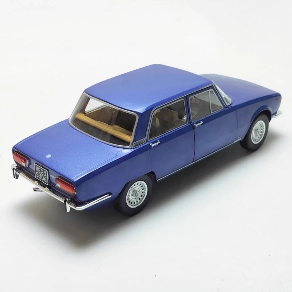 [MITICA] 1:18 Alfa Romeo 1750 Berlina Blue Model Car Die-Cast