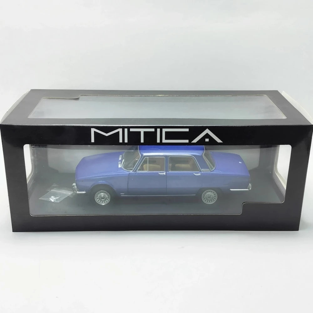 [MITICA] 1:18 Alfa Romeo 1750 Berlina Blue Model Car Die-Cast