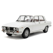 [MITICA] Alfa Romeo 1750 Berlina branco em escala 1:18 - carro miniatura