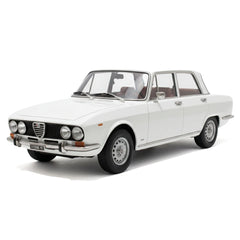[MITICA] 1:18 Alfa Romeo 1750 Berlina White Model Car Die-Cast