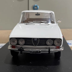 [MITICA] 1:18 Alfa Romeo 1750 Berlina White Model Car Die-Cast