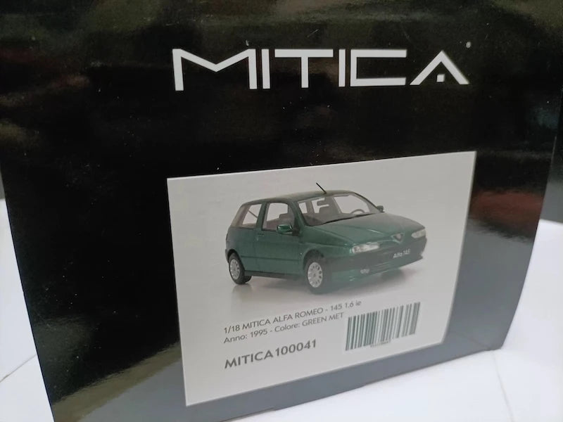 [MITICA] 1:18 Alfa Romeo 1994 145 Green Model Car Die-Cast