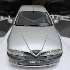 [MITICA] 1:18 Alfa Romeo 1994 145 Silver Model Car Die-Cast