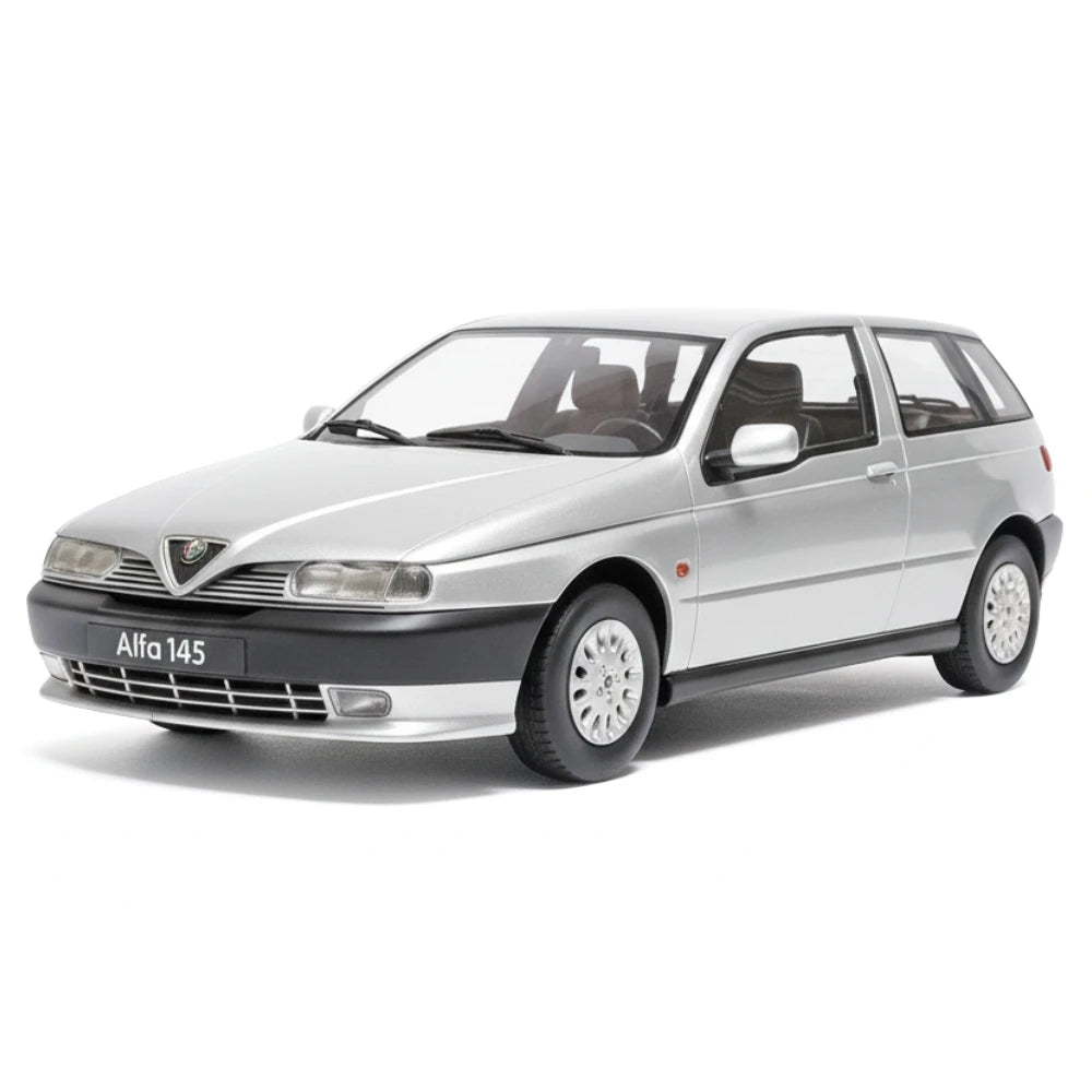 [MITICA] 1:18 Alfa Romeo 1994 145 Silver Model Car Die-Cast