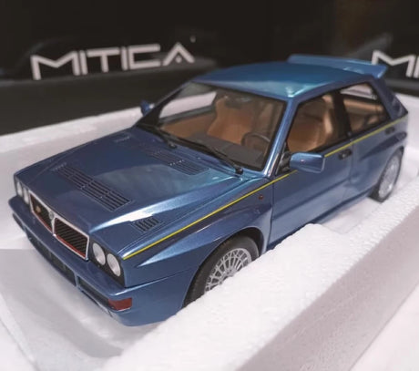 [MITICA] 1:18 Lancia 1993 Delta Integrale Evoluzione II Blue Model Car Resin
