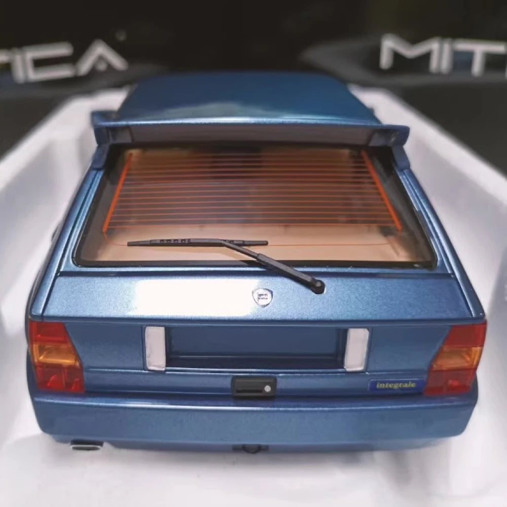 [MITICA] 1:18 Lancia 1993 Delta Integrale Evoluzione II Blue Model Car Resin