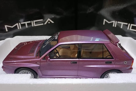 [MITICA] 1:18 Lancia 1993 Delta Integrale Evoluzione II Purple Model Car Resin