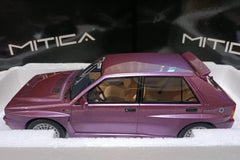 [MITICA] 1:18 Lancia 1993 Delta Integrale Evoluzione II Purple Model Car Resin