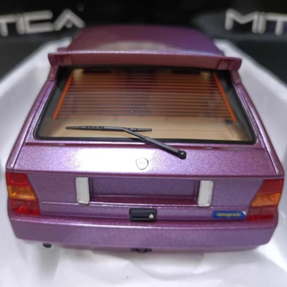 [MITICA] 1:18 Lancia 1993 Delta Integrale Evoluzione II Purple Model Car Resin