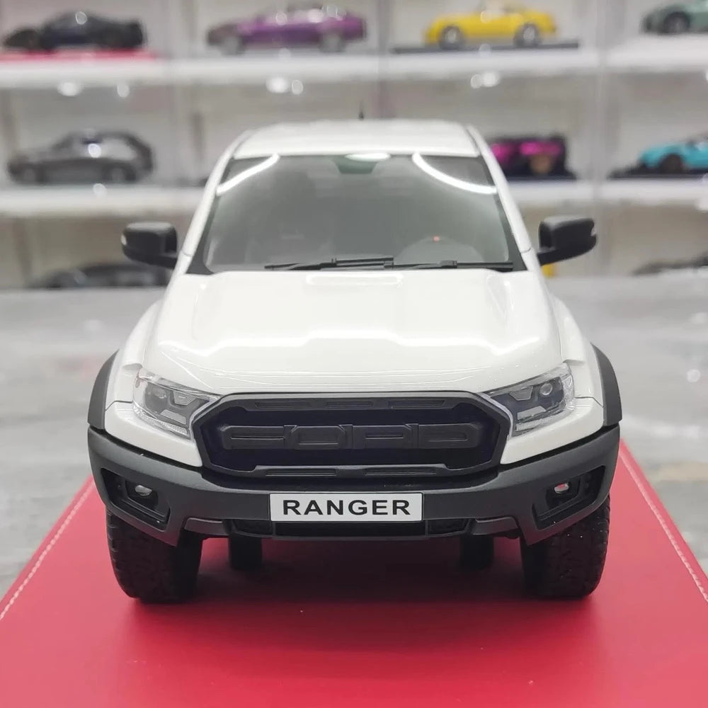 [MK Trax] 1:18 Ford 2019 Ranger Raptor blanc voiture miniature Resin
