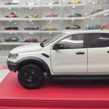 [MK Trax] 1:18 Ford 2019 Ranger Raptor White Model Car Resin