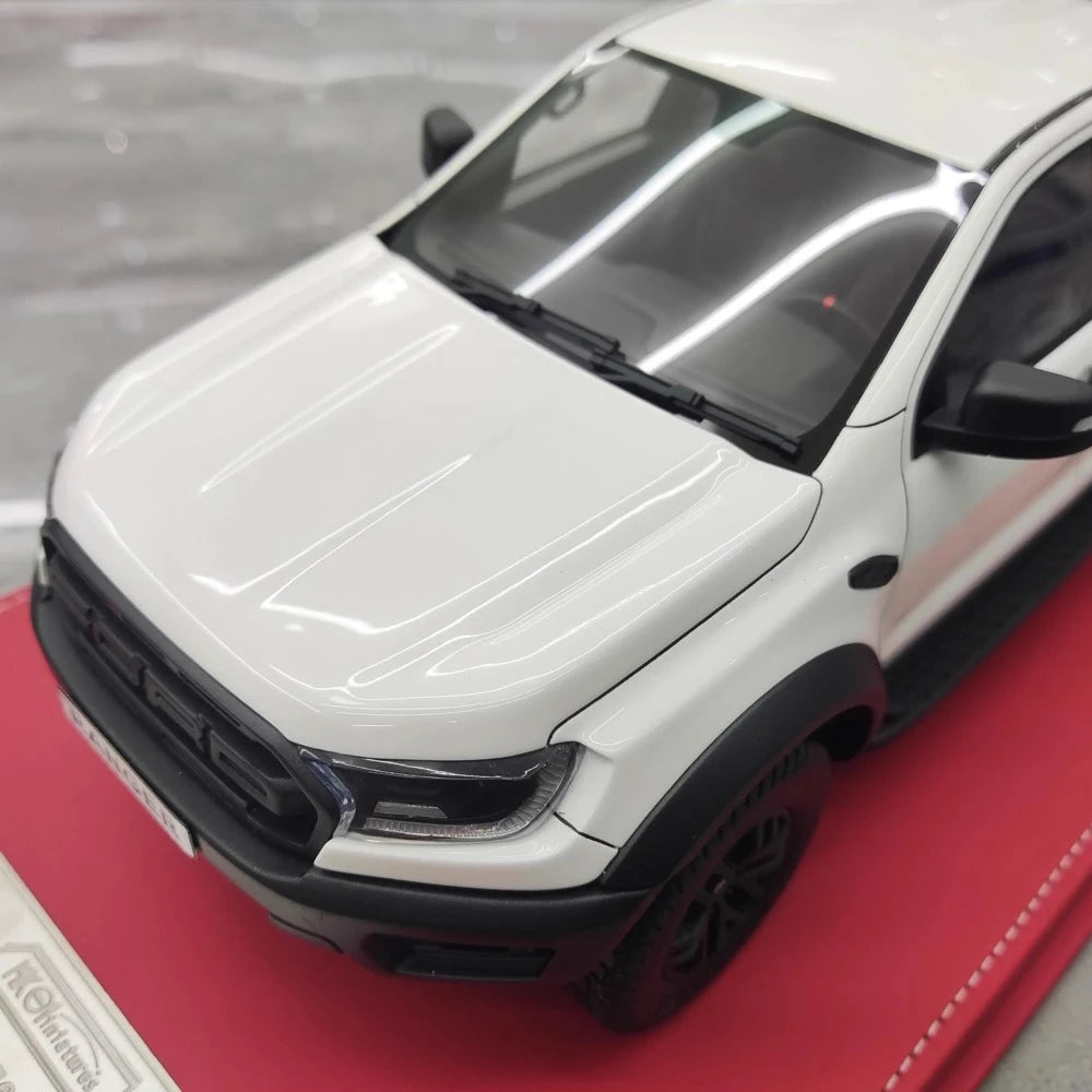 [MK Trax] 1:18 Ford 2019 Ranger Raptor bianco modellino di auto resina